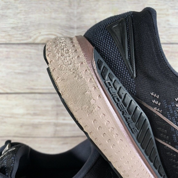 Brooks Womens Size 9 Glycerin GTS 19 Running Shoes Black 1203441B074 Lace Up - Picture 9 of 13